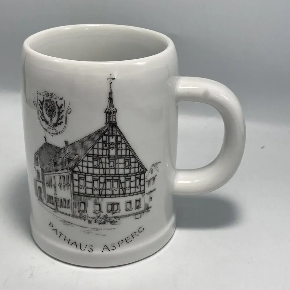 Germany GEGR 1849 Unlenhorst cup Blick Auf Asperg Mit Hohenasperg/Rathaus Asperg